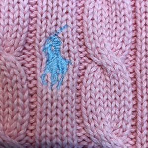 Ralph Lauren Pink w/Blue Pony